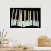 キーボードを動かす ポスター (キッチン)