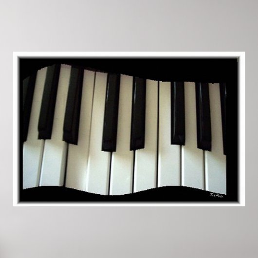 キーボードを動かす ポスター (正面)