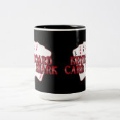 キーボードカードシャークマグ ツートーンマグカップ (中央)