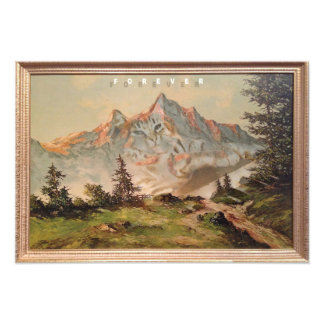 キーボードキャットフォーエバー フォトプリント           