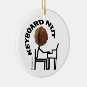 キーボードナット セラミックオーナメント (右)