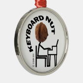 キーボードナット メタルオーナメント (右)