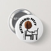 キーボードナット 缶バッジ (正面&裏面)