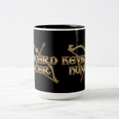 キーボードハンターMMORPGマグ ツートーンマグカップ (中央)