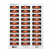 キーボードバラピアノラベル ラベル (フルシート)