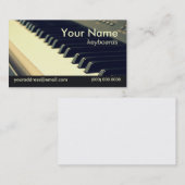 キーボードプレーヤーの名刺 名刺 (正面/裏面)