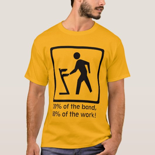 キーボードプレーヤー Tシャツ (正面)