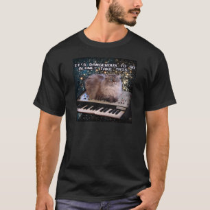 キーボード上の宇宙 Tシャツ