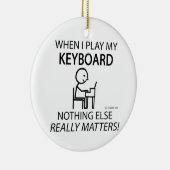 キーボード以外に何も重要ではない セラミックオーナメント (右)