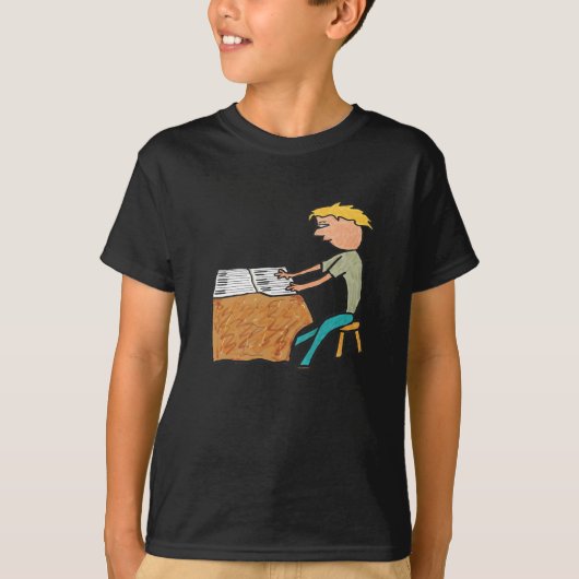 キーボード奏者 Tシャツ (正面)