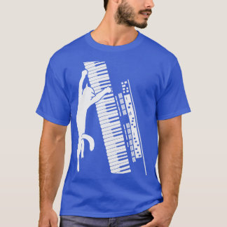 キーボード子猫 Tシャツ