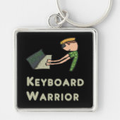 キーボード戦士 キーホルダー (正面)