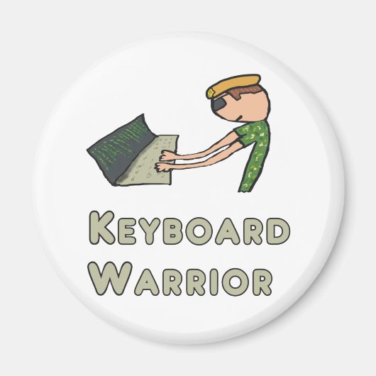 キーボード戦士 マグネット (正面)