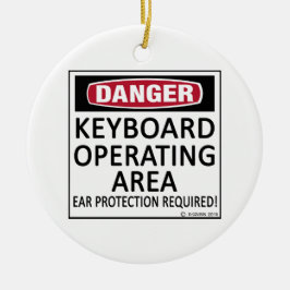 キーボード操作領域 セラミックオーナメント