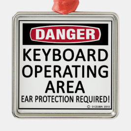 キーボード操作領域 メタルオーナメント