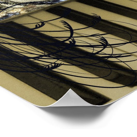 キーボード横 ポスター (角)