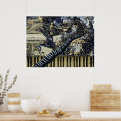 キーボード横 ポスター (キッチン)