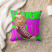 キーボード猫のブギウギのChriostmasの枕 クッション (ブランケット)