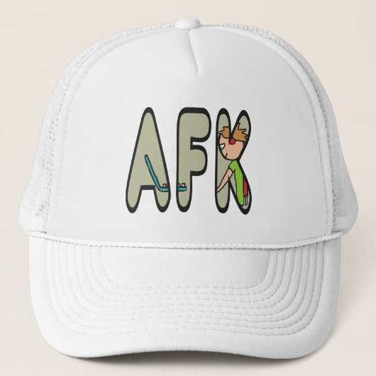 キーボード遠くにからのAFK キャップ (正面)