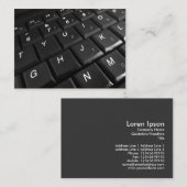 キーボード02 名刺 (正面/裏面)