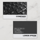 キーボード02 名刺 (正面/裏面)