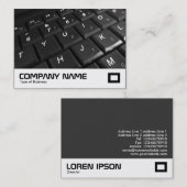 キーボード02 名刺 (正面/裏面)