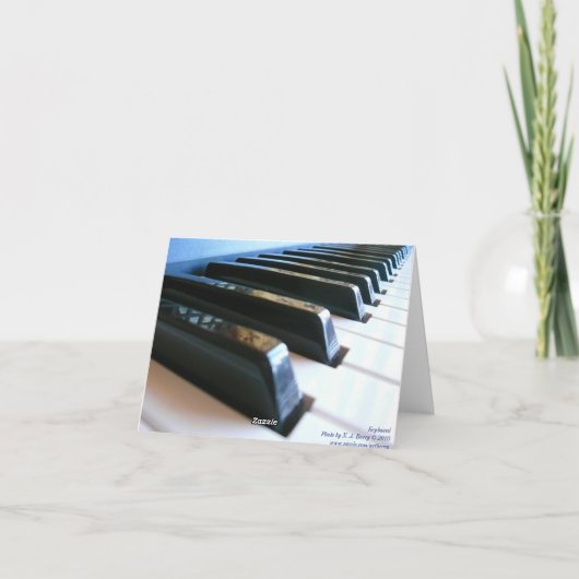 キーボード カード (裏面)