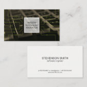 キーボード | コーダ | プログラマ | ソフトウェア開発者 名刺 (正面/裏面)