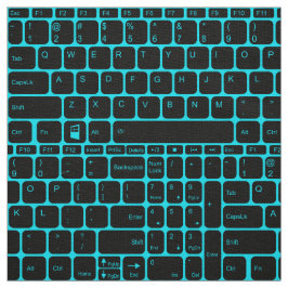 キーボード、バックライトブルー ファブリック