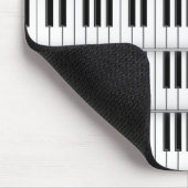キーボード/ピアノ鍵: カスタムなマウスパッド マウスパッド (コーナー)