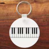 キーボード/ピアノ鍵: キーホルダー (正面)