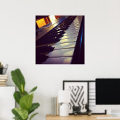 「キーボード」ポスター ポスター (ホームオフィス)