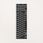 キーボード ヨガマット (正面)