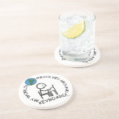 キーボード – ワールド回転のまわりに コースター (側面)