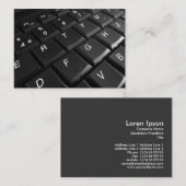 キーボード 名刺 (正面/裏面)