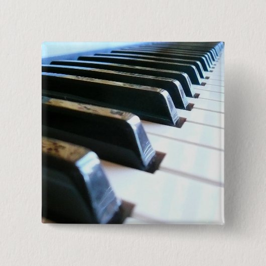 キーボード 缶バッジ (正面)