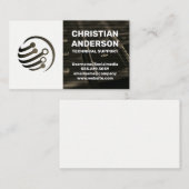 キーボード | Tech Circuit Globe 名刺 (正面/裏面)