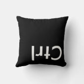 キーボードCtrl Alt Del Key Pillow クッション (裏面)