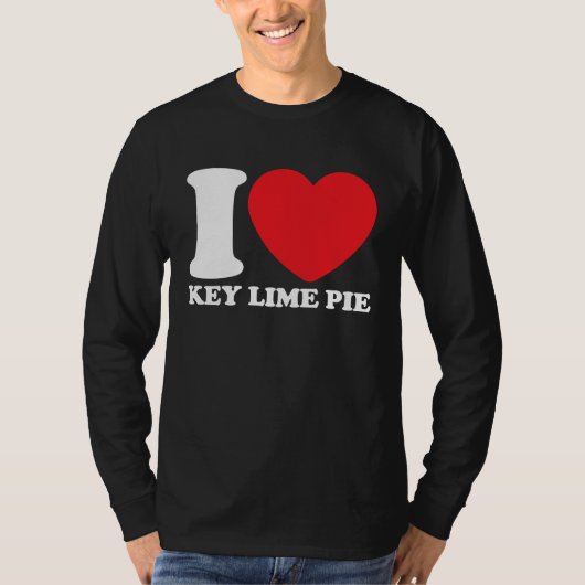 キーライムパイ大好き Tシャツ (正面)