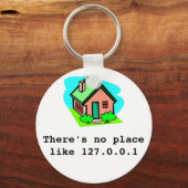 キーリングのような場所は127.0.0.1ない キーホルダー (正面)