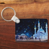 キーリングのクルシャリフ・モスク、カザン、タタルスタン キーホルダー (裏面)