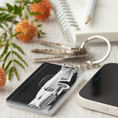 キーリング人気がある – 旧型車 キーホルダー (正面右)