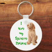 キーリング – "私は私のスピノンItaliano大好き"。 (正面)