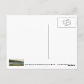 キールストランド、アキル島はがき ポストカード (裏面)