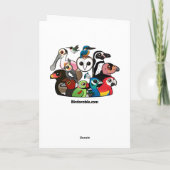 キール勘定書を出されたToucanサンタ シーズンカード (裏面)