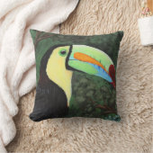 キール勘定書を出されたToucan クッション (ブランケット)