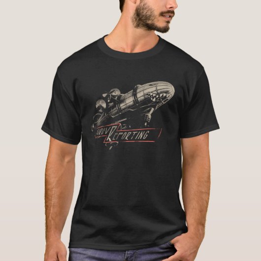 キーロフ・リポーティング Tシャツ (正面)