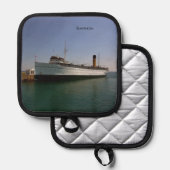 キーワチンポットホルダー 鍋敷き (正面/裏面)