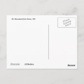 キーンのモナドノック山 ポストカード (裏面)