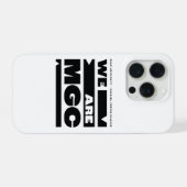キーン大学マイケル・グレイヴス・カレッジ iPhoneケース (裏面横)